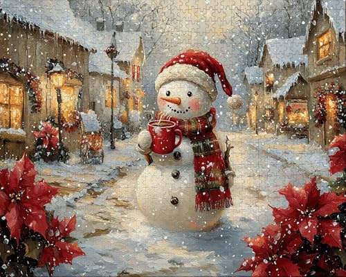 Puzzle 6000 Teile Erwachsene Zuhause 105.5x179.5cm Puzzles für Erwachsene Lernspiel Herausforderungsspielzeug 6000 Teilige Puzzlematte Weiß, Schneemann Puzzlematte, Geschenk C-6 Puzzle 6000 Teile Erwachsene Zuhause 105.5x179.5cm Puzzles für Erwachsene Lernspiel Herausforderungsspielzeug 6000 Teilige Puzzlematte Weiß, Schneemann Puzzlematte, Geschenk C-6 von Duuanxin