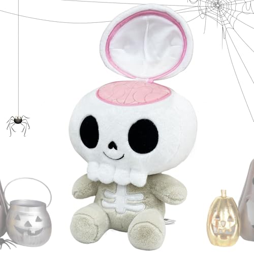 Duvcoywae Skelett Stofftier - 25 cm Skelett Puppe,Weiche Halloween Dekoration Für Wohnzimmer Schlafzimmer Duvcoywae Skelett Stofftier - 25 cm Skelett Puppe,Weiche Halloween Dekoration Für Wohnzimmer Schlafzimmer von Duvcoywae