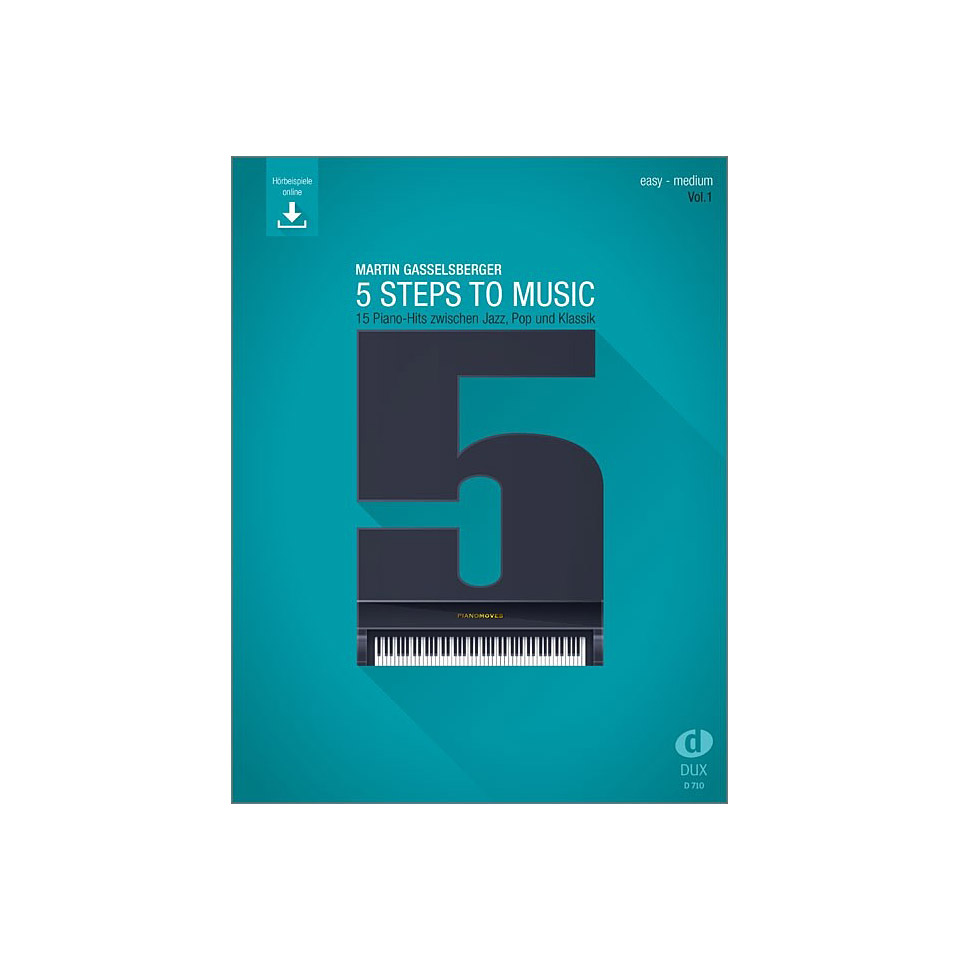 Dux 5 Steps to Music (Vol. 1) Songbook von Dux