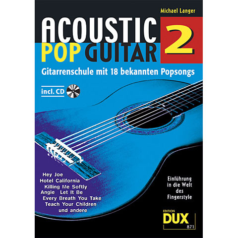 Dux Acoustic Pop Guitar 2 Lehrbuch von Dux