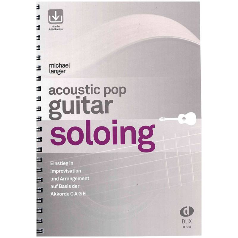 Dux Acoustic Pop Guitar Soloing Notenbuch von Dux