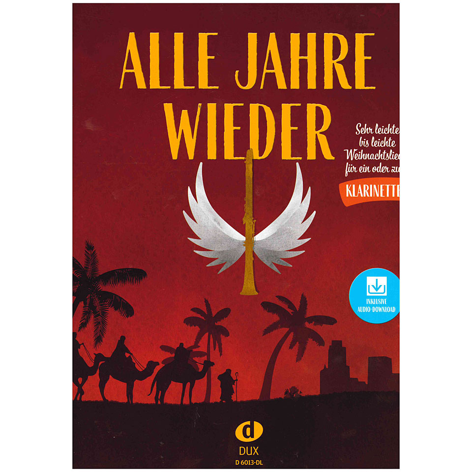 Dux Alle Jahre wieder - Klarinette mit Audio-Download Songbook von Dux