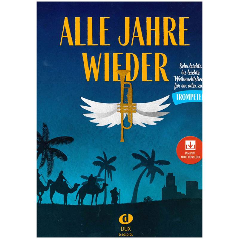 Dux Alle Jahre wieder - Trompete mit Audio-Download Songbook von Dux