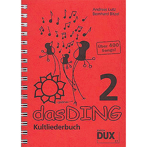 Dux Das Ding 2 - Kultliederbuch Songbook von Dux