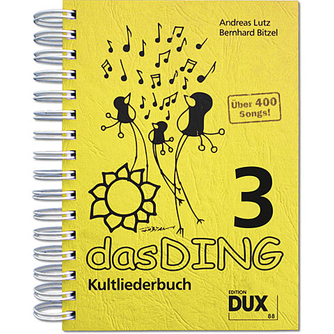 Dux Das Ding 3 - Kultliederbuch Songbook von Dux
