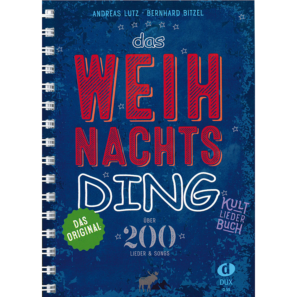 Dux Das Weihnachts-Ding Kultliederbuch Songbook von Dux