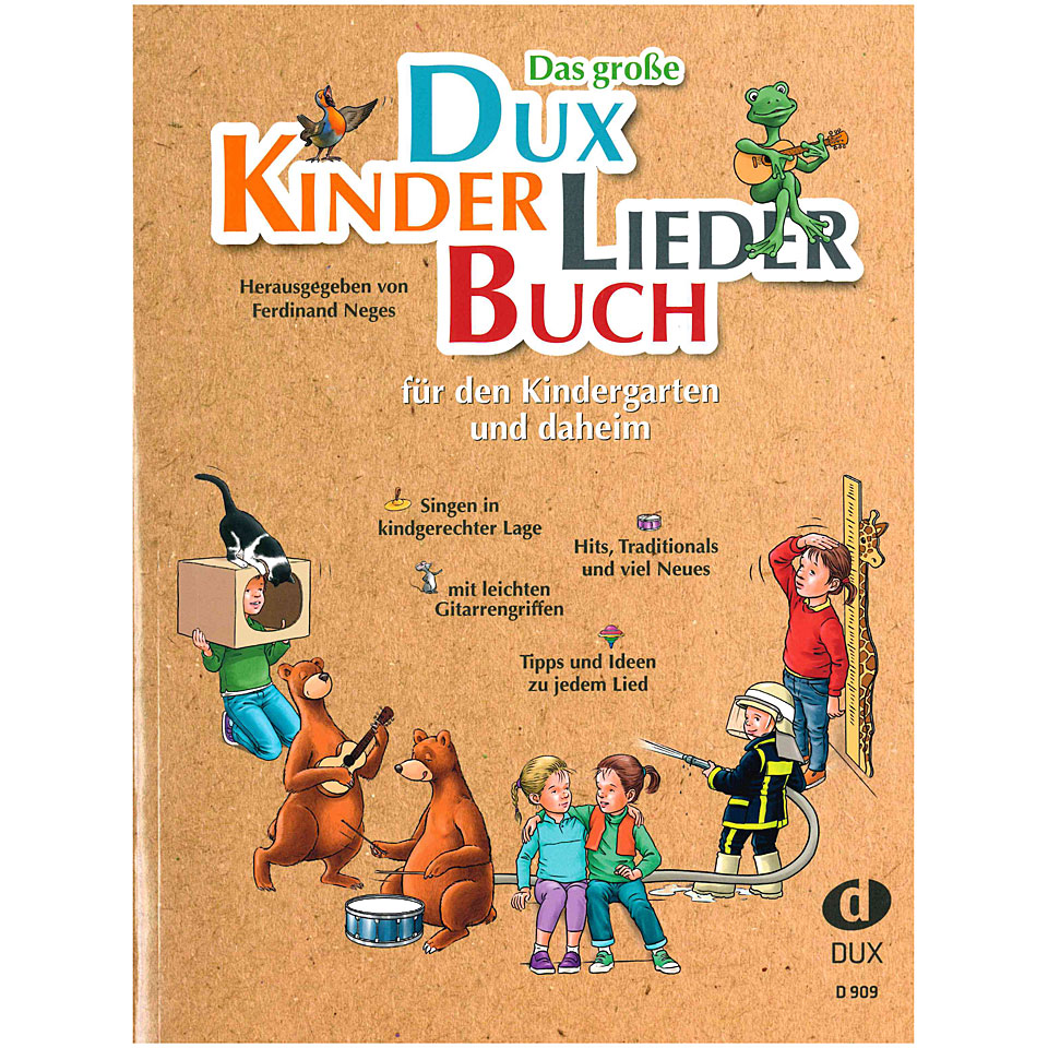 Dux Das große Dux Kinderliederbuch Notenbuch von Dux