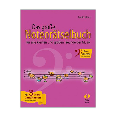 Dux Das große Notenrätselbuch Bassschlüssel Lehrbuch Dux Das große Notenrätselbuch Bassschlüssel Lehrbuch von Dux
