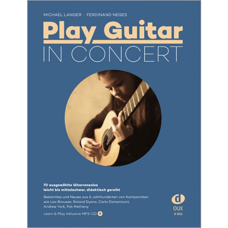 Dux Play Guitar in Concert Notenbuch von Dux