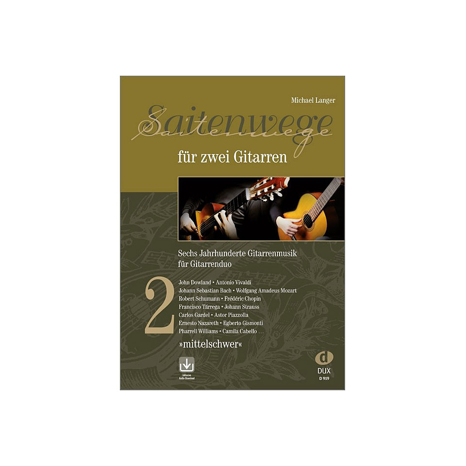 Dux Saitenwege für 2 Gitarren Band 2 Notenbuch Dux Saitenwege für 2 Gitarren Band 2 Notenbuch von Dux