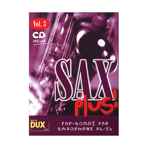 Dux Sax Plus! Vol.3 Play-Along von Dux