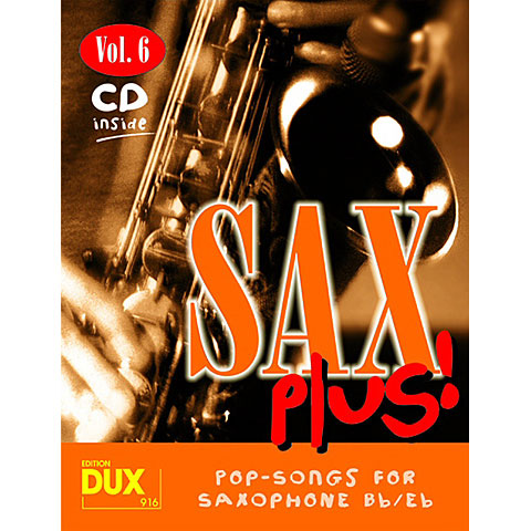 Dux Sax Plus! Vol.6 Play-Along Dux Sax Plus! Vol.6 Play-Along von Dux