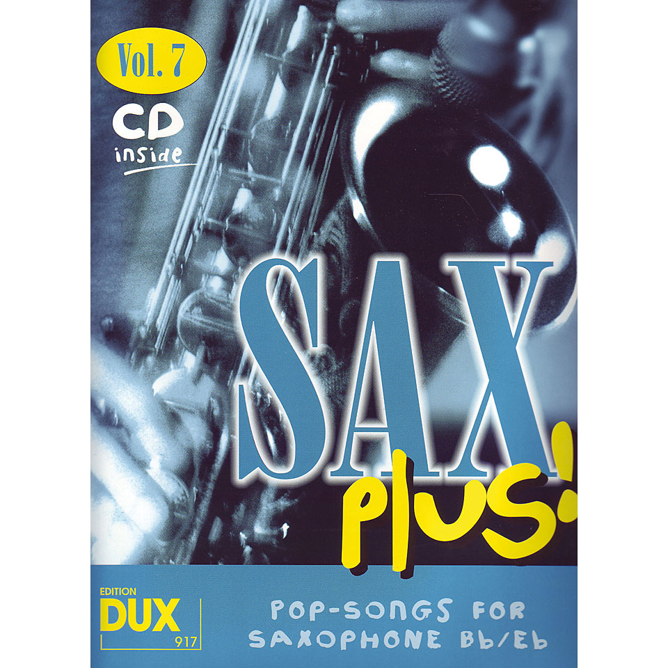 Dux Sax Plus! Vol.7 Play-Along Dux Sax Plus! Vol.7 Play-Along von Dux