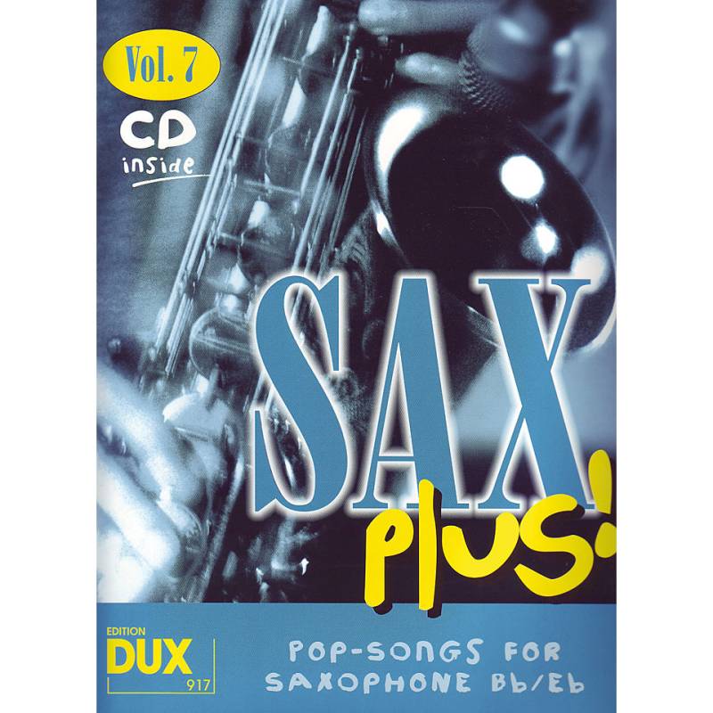 Dux Sax Plus! Vol.7 Play-Along von Dux