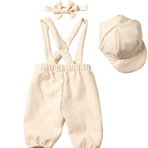 Duyeuau Baby-Foto-Shooting-Requisiten, Foto-Kostüm, Zubehör, Hose, Hut, Fliege, Neugeborene, Foto-Requisite Duyeuau Baby-Foto-Shooting-Requisiten, Foto-Kostüm, Zubehör, Hose, Hut, Fliege, Neugeborene, Foto-Requisite von Duyeuau