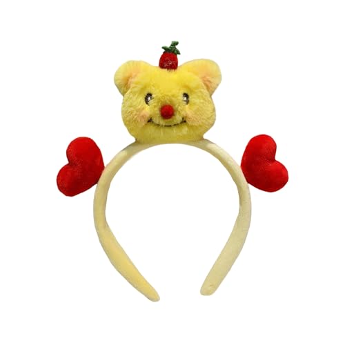 Duyeuau Kinder Bär Haarband Anime Cosplay Party Bär Stirnband Tierohren Animation Haarreifen für Con Rollenspiele von Duyeuau