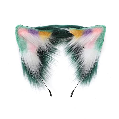 Duyeuau Süßes Ohr-Stirnband für Damen, Studenten, Cosplay, Anime-Charakter, Haarband, Ohr-Stirnbänder, Plüsch, Weihnachts-Haarreifen Duyeuau Süßes Ohr-Stirnband für Damen, Studenten, Cosplay, Anime-Charakter, Haarband, Ohr-Stirnbänder, Plüsch, Weihnachts-Haarreifen von Duyeuau