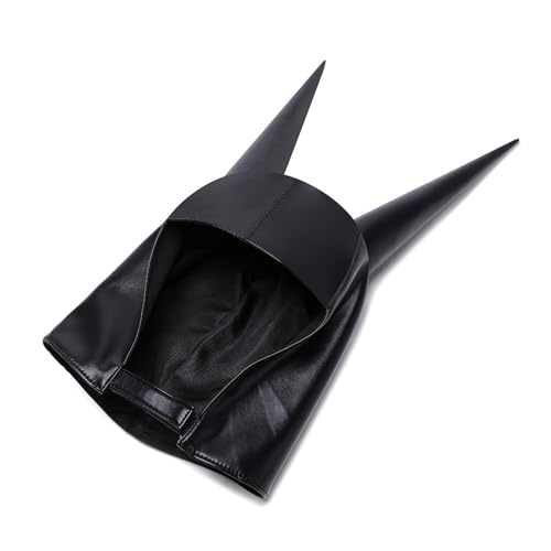 Duyeuau Zylinderhut aus PU-Leder für Bühnenauftritte und modische Partykleidung, Cosplay-Kostüm, Hut für verschiedene Kopfformen Duyeuau Zylinderhut aus PU-Leder für Bühnenauftritte und modische Partykleidung, Cosplay-Kostüm, Hut für verschiedene Kopfformen von Duyeuau