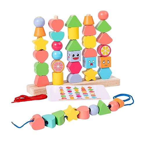 Kinder-Schnürpuzzles für Erwachsene, Familien und Kinder ab 3 Jahren, pädagogische Geschenke, Farbe Kinder-Schnürpuzzles für Erwachsene, Familien und Kinder ab 3 Jahren, pädagogische Geschenke, Farbe von Duyeuau