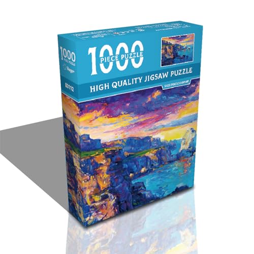 Puzzle Art Collection, tolle Künstlergemälde, 1000 Stück, 70 x 50 cm, beste Erwachsene, Kinder ab 14 Jahren von Duyeuau