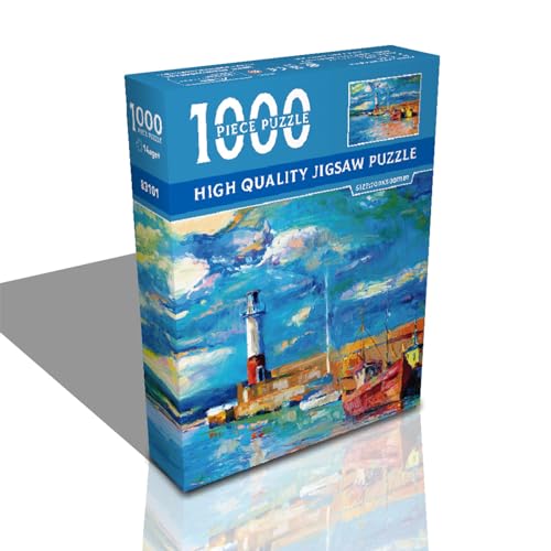 Puzzle Art Collection, tolle Künstlergemälde, 1000 Stück, 70 x 50 cm, beste Erwachsene, Kinder ab 14 Jahren von Duyeuau