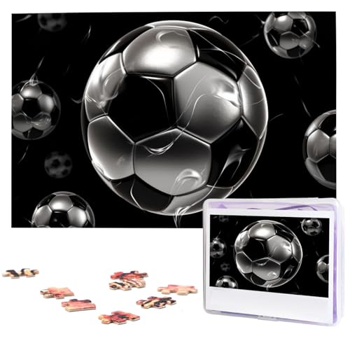 1000 Teile Puzzle – Fußball-Puzzles für Erwachsene, anspruchsvolles Puzzle, personalisiertes Bild, Puzzle, Holzpuzzle, 74,9 x 50 cm 1000 Teile Puzzle – Fußball-Puzzles für Erwachsene, anspruchsvolles Puzzle, personalisiertes Bild, Puzzle, Holzpuzzle, 74,9 x 50 cm von Dwrepo
