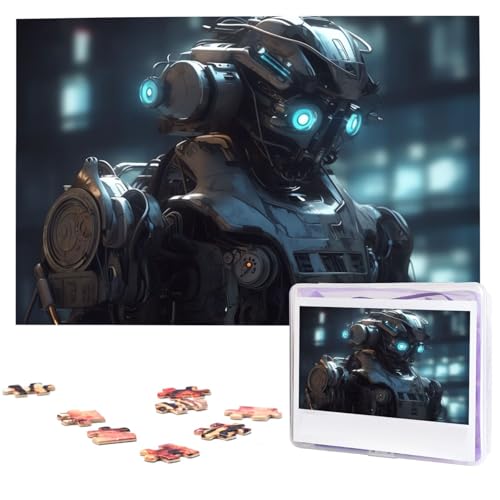 1000 Teile Puzzle – Future Robot Puzzles für Erwachsene, herausforderndes Puzzle, personalisiertes Bild, Puzzle, Holzpuzzle, 74,9 x 50 cm 1000 Teile Puzzle – Future Robot Puzzles für Erwachsene, herausforderndes Puzzle, personalisiertes Bild, Puzzle, Holzpuzzle, 74,9 x 50 cm von Dwrepo
