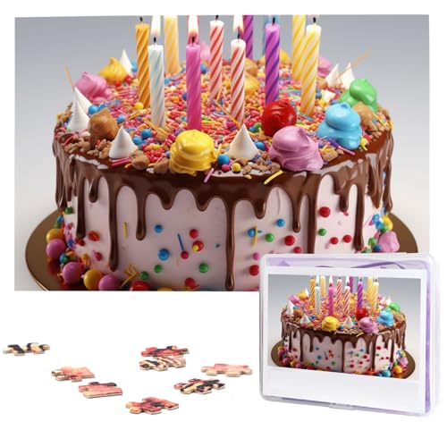 1000 Teile Puzzle – Happy Birthday Schöne Puzzles für Erwachsene, herausforderndes Puzzle, personalisiertes Bildpuzzle, Holzpuzzle, 74,9 x 50 cm 1000 Teile Puzzle – Happy Birthday Schöne Puzzles für Erwachsene, herausforderndes Puzzle, personalisiertes Bildpuzzle, Holzpuzzle, 74,9 x 50 cm von Dwrepo