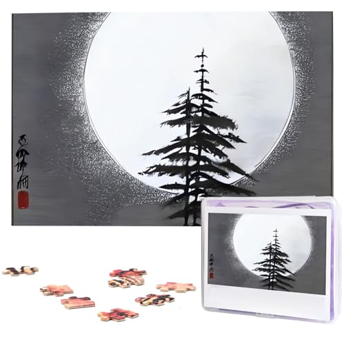 1000 Teile Puzzle – Mondkiefer-Puzzles für Erwachsene, herausforderndes Puzzle, personalisiertes Bildpuzzle, Holzpuzzle, 74,9 x 50 cm 1000 Teile Puzzle – Mondkiefer-Puzzles für Erwachsene, herausforderndes Puzzle, personalisiertes Bildpuzzle, Holzpuzzle, 74,9 x 50 cm von Dwrepo