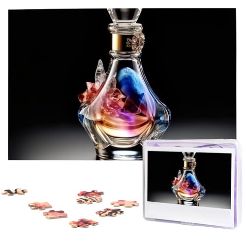 1000 Teile Puzzle – Parfümflaschen-Puzzles für Erwachsene, herausforderndes Puzzle, personalisiertes Bild, Puzzle, Holzpuzzle, 74,9 x 50 cm 1000 Teile Puzzle – Parfümflaschen-Puzzles für Erwachsene, herausforderndes Puzzle, personalisiertes Bild, Puzzle, Holzpuzzle, 74,9 x 50 cm von Dwrepo
