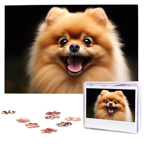1000 Teile Puzzle – Pomeranian Puzzles für Erwachsene, herausforderndes Puzzle, personalisiertes Bild, Puzzle, Holzpuzzle, 74,9 x 50 cm 1000 Teile Puzzle – Pomeranian Puzzles für Erwachsene, herausforderndes Puzzle, personalisiertes Bild, Puzzle, Holzpuzzle, 74,9 x 50 cm von Dwrepo