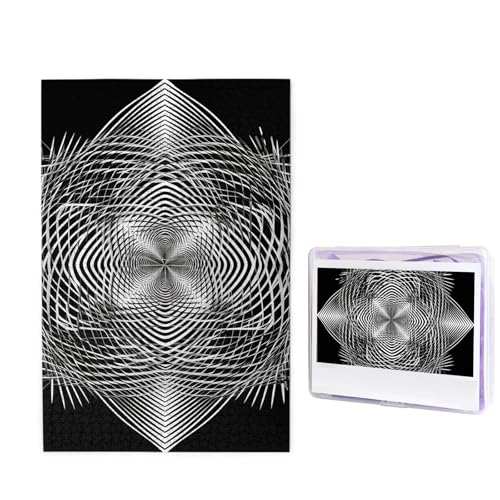 Puzzle Custom Jigsaw Puzzles for Adults 1000 Pieces Personalized Wooden Puzzle Black and White Geometric Shape Art Wedding Puzzle Picture Puzzle for Christmas Family Birthday Holidays Puzzle Custom Jigsaw Puzzles for Adults 1000 Pieces Personalized Wooden Puzzle Black and White Geometric Shape Art Wedding Puzzle Picture Puzzle for Christmas Family Birthday Holidays von Dwrepo