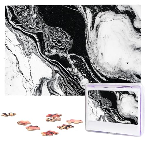 Puzzle Custom Jigsaw Puzzles for Adults 1000 Pieces Personalized Wooden Puzzle Black and White Marble Wedding Puzzle Picture Puzzle for Christmas Family Birthday Holidays Puzzle Custom Jigsaw Puzzles for Adults 1000 Pieces Personalized Wooden Puzzle Black and White Marble Wedding Puzzle Picture Puzzle for Christmas Family Birthday Holidays von Dwrepo