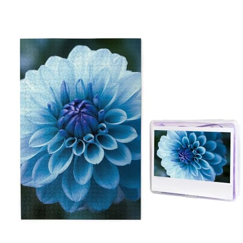 Puzzle Custom Jigsaw Puzzles for Adults 1000 Pieces Personalized Wooden Puzzle Blue Dahlia Flower Wedding Puzzle Picture Puzzle for Christmas Family Birthday Holidays Puzzle Custom Jigsaw Puzzles for Adults 1000 Pieces Personalized Wooden Puzzle Blue Dahlia Flower Wedding Puzzle Picture Puzzle for Christmas Family Birthday Holidays von Dwrepo