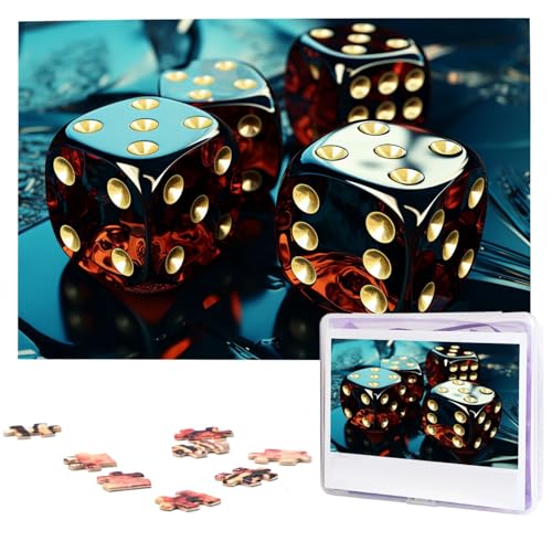 Puzzle Custom Jigsaw Puzzles for Adults 1000 Pieces Personalized Wooden Puzzle Dice Graphics Wedding Puzzle Picture Puzzle for Christmas Family Birthday Holidays Puzzle Custom Jigsaw Puzzles for Adults 1000 Pieces Personalized Wooden Puzzle Dice Graphics Wedding Puzzle Picture Puzzle for Christmas Family Birthday Holidays von Dwrepo