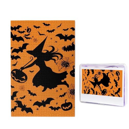 Puzzle Custom Jigsaw Puzzles for Adults 1000 Pieces Personalized Wooden Puzzle Halloween Witch Flying Wedding Puzzle Picture Puzzle for Christmas Family Birthday Holidays Puzzle Custom Jigsaw Puzzles for Adults 1000 Pieces Personalized Wooden Puzzle Halloween Witch Flying Wedding Puzzle Picture Puzzle for Christmas Family Birthday Holidays von Dwrepo