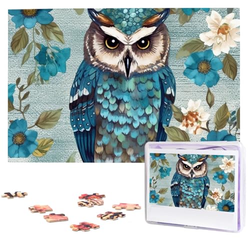 Puzzle Custom Jigsaw Puzzles for Adults 1000 Pieces Personalized Wooden Puzzle Owl Spring Flowers Turquoise Wedding Puzzle Picture Puzzle for Christmas Family Birthday Holidays Puzzle Custom Jigsaw Puzzles for Adults 1000 Pieces Personalized Wooden Puzzle Owl Spring Flowers Turquoise Wedding Puzzle Picture Puzzle for Christmas Family Birthday Holidays von Dwrepo