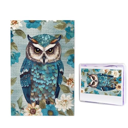 Puzzle Custom Jigsaw Puzzles for Adults 1000 Pieces Personalized Wooden Puzzle Owl Spring Flowers Turquoise Wedding Puzzle Picture Puzzle for Christmas Family Birthday Holidays Puzzle Custom Jigsaw Puzzles for Adults 1000 Pieces Personalized Wooden Puzzle Owl Spring Flowers Turquoise Wedding Puzzle Picture Puzzle for Christmas Family Birthday Holidays von Dwrepo