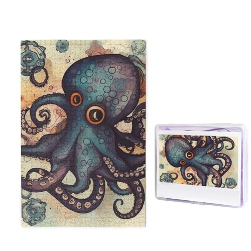 Puzzle Custom Jigsaw Puzzles for Adults 1000 Pieces Personalized Wooden Puzzle Retro Octopus Wedding Puzzle Picture Puzzle for Christmas Family Birthday Holidays Puzzle Custom Jigsaw Puzzles for Adults 1000 Pieces Personalized Wooden Puzzle Retro Octopus Wedding Puzzle Picture Puzzle for Christmas Family Birthday Holidays von Dwrepo