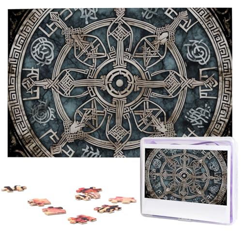 Puzzle mit 1000 Teilen – Helm der Ehrfurcht Puzzles für Erwachsene, herausforderndes Puzzle, personalisiertes Bild, Holzpuzzle, 74,9 x 50 cm Puzzle mit 1000 Teilen – Helm der Ehrfurcht Puzzles für Erwachsene, herausforderndes Puzzle, personalisiertes Bild, Holzpuzzle, 74,9 x 50 cm von Dwrepo