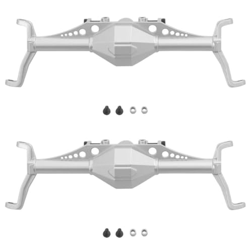 Dxoniislh 2X Metall Currie F9 Portal AchsgehäUse AchsgehäUse für RC Crawler Car Axial Capra 1.9 UTB AXI03004 Teile, Front von Dxoniislh