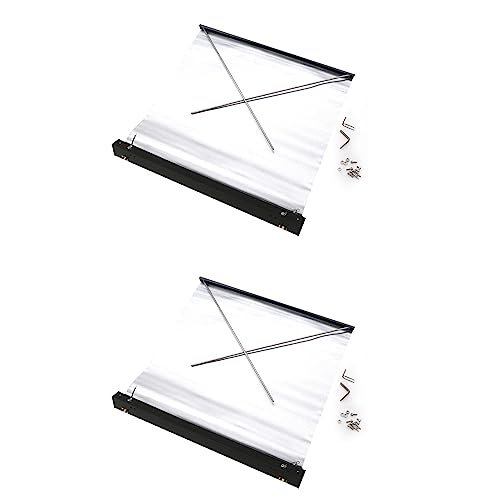 Dxoniislh 2X Seiten Wagen Dachzelt Schatten Markise Regendach Sonnen Schutz Camping Zelt für 1/10 RC Raupenauto AXIAL SCX10 TRX4,B von Dxoniislh