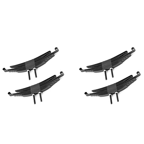 Dxoniislh 4 Satz Stahlblattfedern für 1/14 RC Traktor Anhänger Modellauto Upgrade Teile Ersatzteile Zubehör, H von Dxoniislh