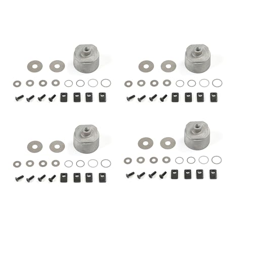 Dxoniislh 4X Differential Zahnrad Schalen Kit Passend für 1/8 Rennen XL Flux Rovan TORLAND BüRstenlose Teile von Dxoniislh