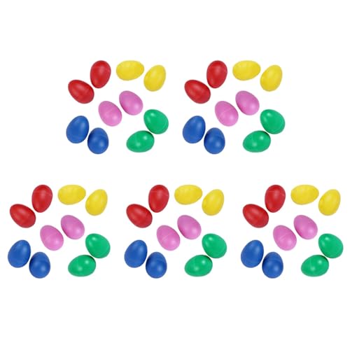 Dxoniislh 50Er Pack Kunststoff Percussion Musikinstrument Spielzeug Ei Maracas Shaker Dxoniislh 50Er Pack Kunststoff Percussion Musikinstrument Spielzeug Ei Maracas Shaker von Dxoniislh