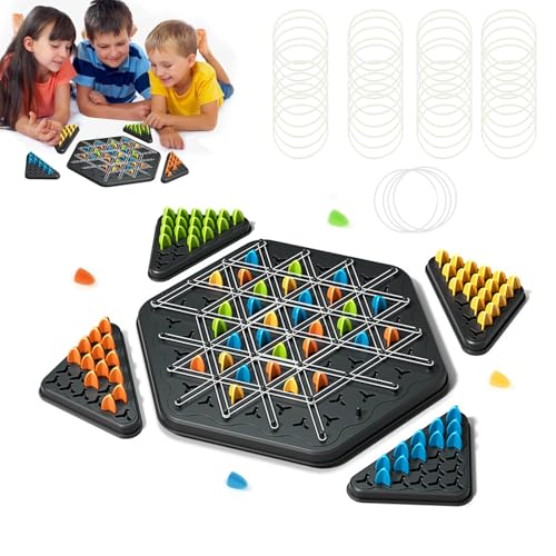 Triggle Game Triggle Brettspiel Triggle Spiel mit Gummibänder,Triggle Spiel,Ketten Dreieck Schachspiel Dreiecksschachbrett-Strategie-Brettspiel Triangle Für Familienfeiern Mit Kindern Triangle Chess Triggle Game Triggle Brettspiel Triggle Spiel mit Gummibänder,Triggle Spiel,Ketten Dreieck Schachspiel Dreiecksschachbrett-Strategie-Brettspiel Triangle Für Familienfeiern Mit Kindern Triangle Chess von Dycjotyl