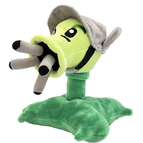 Dyharnsty Plants vs Zombies Plüschtiere Gatling Pea Plant Soft Figure Dolls, Plants vs Zombies Toys Gatling Pea Shooter PVZ Plush 1 2 Set (Gatling Pea) von Dyharnsty