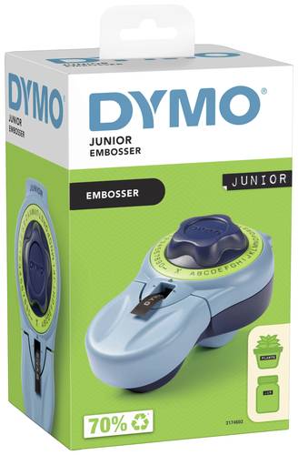 DYMO Junior Präge-Beschriftungsgerät Geeignet für Schriftband: Prägeband 9mm von Dymo