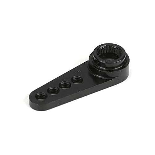 Dynamite Machined Aluminum Servo Arm, Futaba 25T Spline: Black von Dynamite