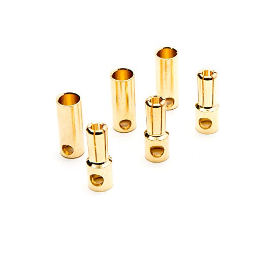 Connector: Gold Bullet Set, 5.5mm (3) von Dynamite